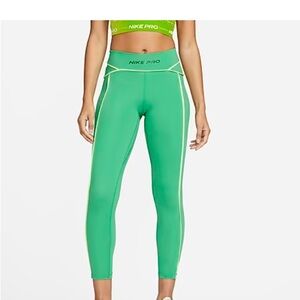 Nike Women's Vibrant Green Leggings